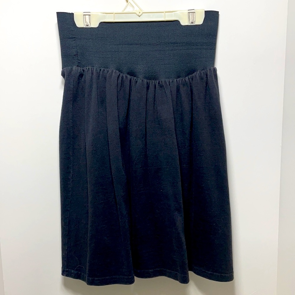 Vintage 90's Contempo Casuals T-shirt type cotton stretchy waist skirt!